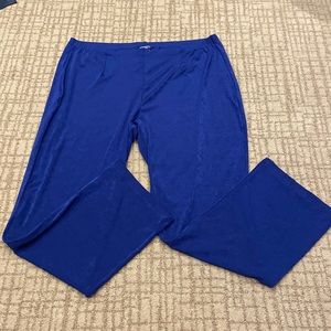 Chicos Travelers No Tummy Pants - Seafaring Blue size 4T (Size 20/22T US)